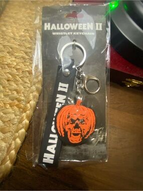 Halloween II Orange Pumpkin Wristlet Keychain - Official Movie Merchandise